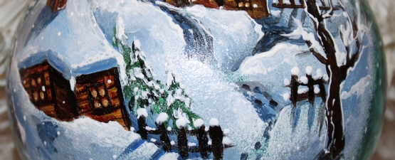 Орнаменти с коледни картини