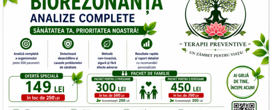 BIOREZONANȚĂ - analize complete