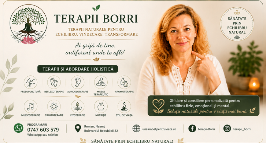 Naturopat & Terapeut - Claudia Damoc