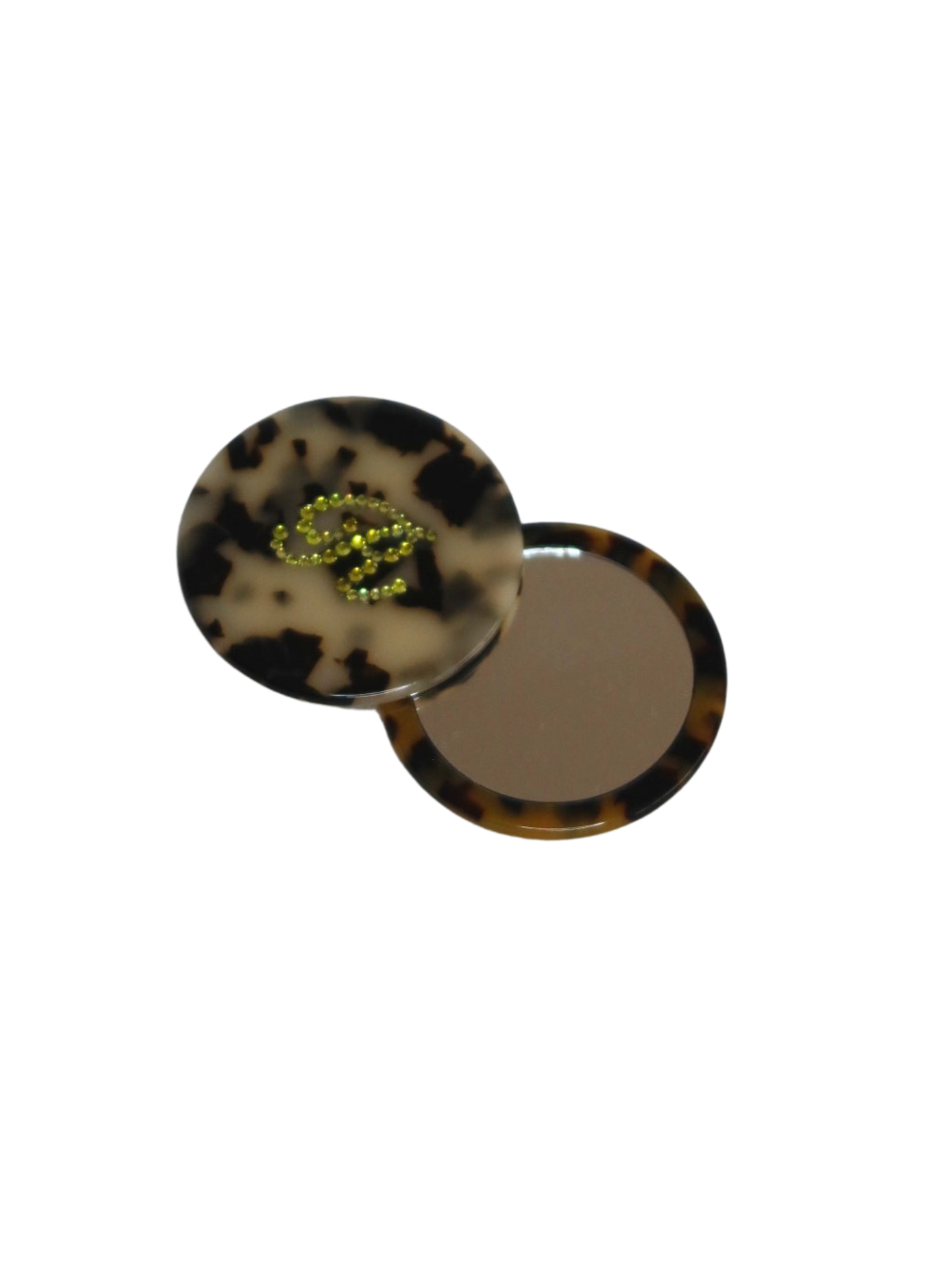 CUSTOM PОCKET MIRROR IN COCO