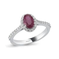 Rings with rubies
