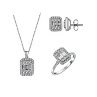 Diamonds set Baguette collection