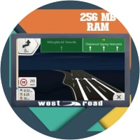 GPS Навигация с 256 RAM Памет