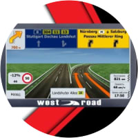 GPS Навигация West Road
