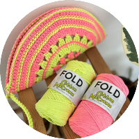 Макраме-FOLD Котон Неон