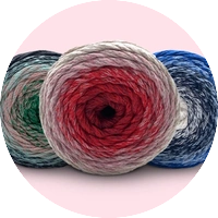 Макраме-FOLD Котон  Микс