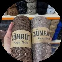 Zümrüt /Рафия с паети