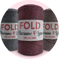 Макраме-FOLD 4 Лурекс