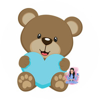 Тема ''Мече със синьо сърце''