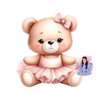 Тема ''Мече с розова рокличка ''