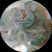 Бурканчета с декорация и соева свещ