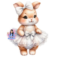 Тема ''Зайче с бяла рокля ''