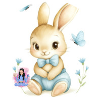 Тема ''Зайче с папионка''