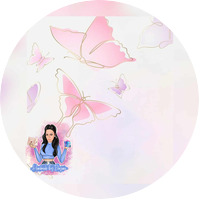 Тема ''Пеперуди в розово и лилаво''