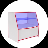 Прилавки и витрины 