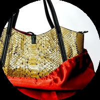 Сумки из кожи питона